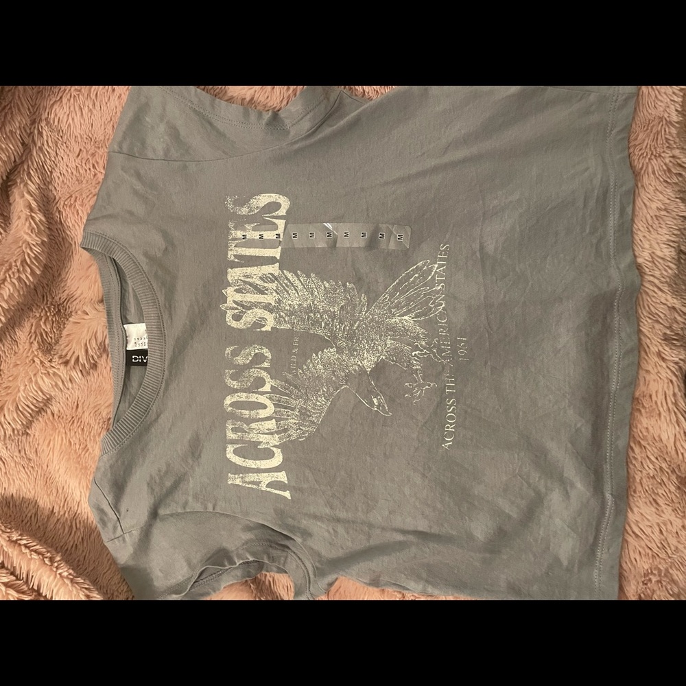 H&M Blue Across the State T-Shirt